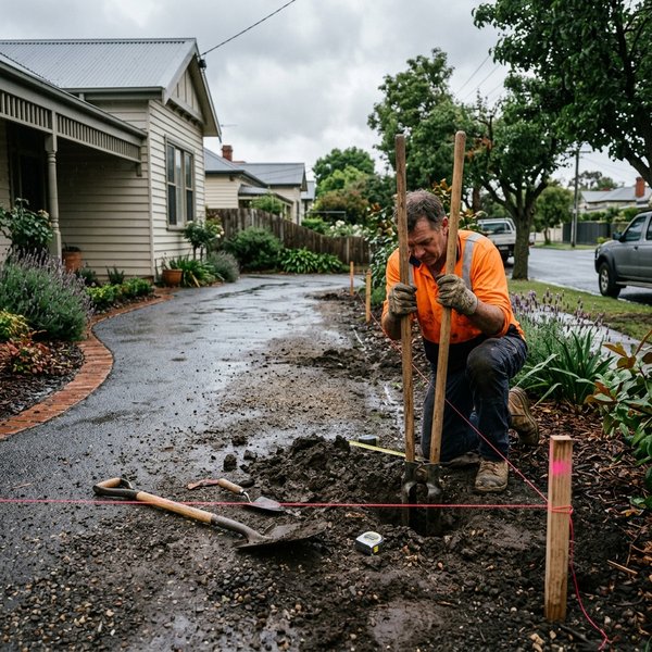 Gate Installation - Gate Post Marking and Footing Preparation in Dandenong